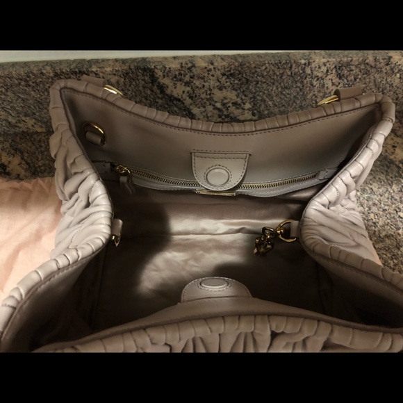 Miu Miu Matelasse handbag and matching wallet new - Picture 7 of 8